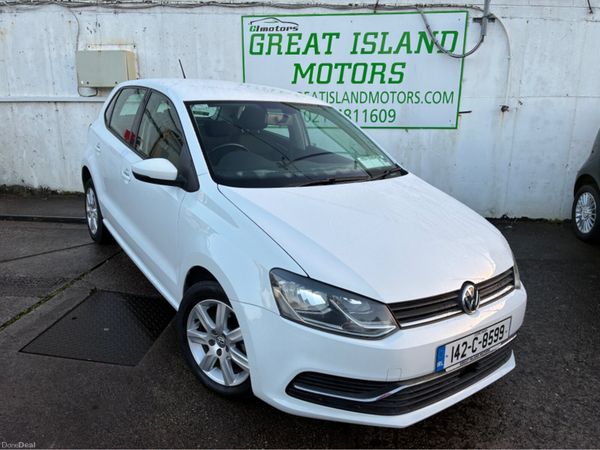 Volkswagen Polo Hatchback, Petrol, 2014, White