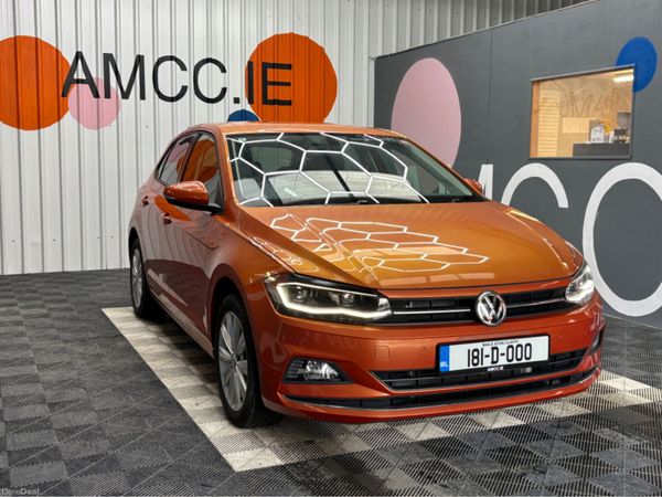 Volkswagen Polo Hatchback, Petrol, 2018, Orange
