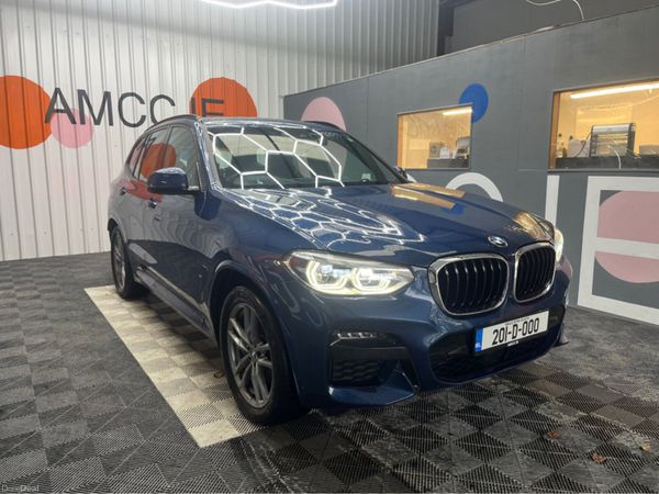 BMW X3 SUV, Petrol Plug-in Hybrid, 2020, Blue