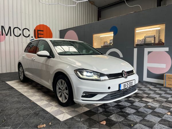 Volkswagen Golf Hatchback, Petrol, 2018, White