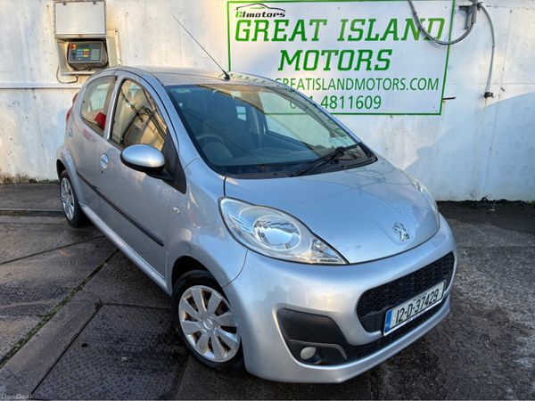 Peugeot 107 Hatchback, Petrol, 2012, Grey