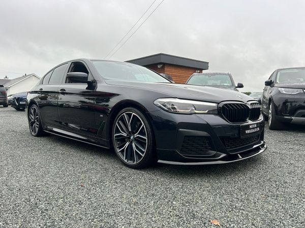 BMW 5-Series Saloon, Diesel, 2021, Black