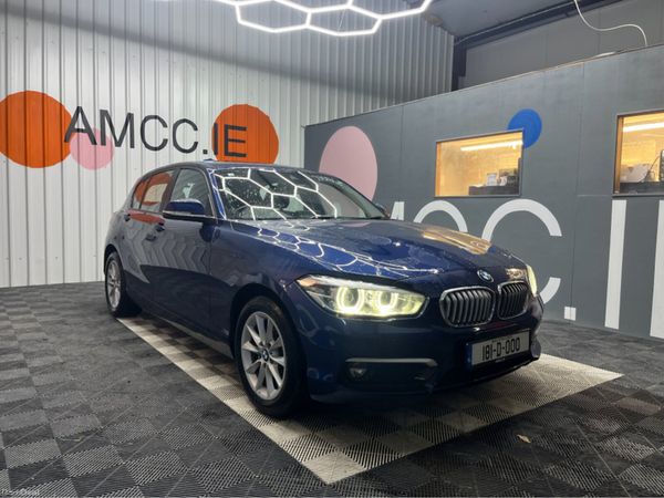 BMW 1-Series Hatchback, Diesel, 2015, Blue