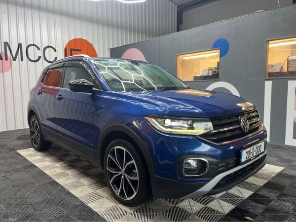 Volkswagen T-Cross SUV, Petrol, 2020, Blue