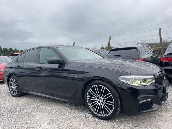 BMW 5-Series Saloon, Diesel, 2018, Black
