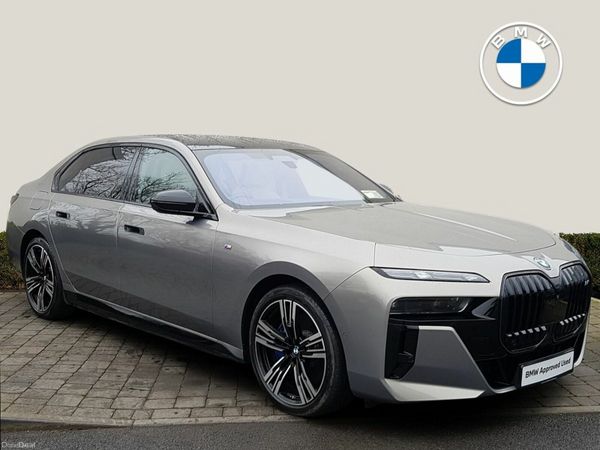 BMW 7-Series Saloon, Petrol Plug-in Hybrid, 2024, Grey