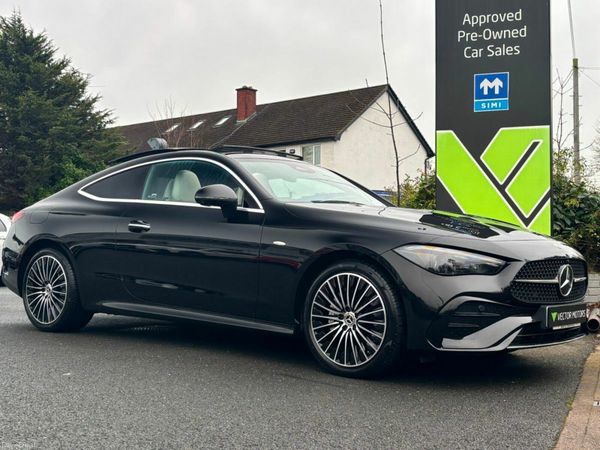Mercedes-Benz CLE Coupe, Petrol Plug-in Hybrid, 2024, Black