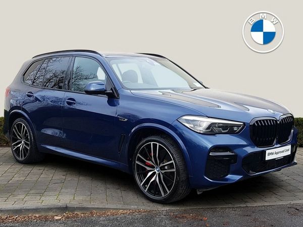 BMW X5 SUV, Petrol Plug-in Hybrid, 2023, Blue