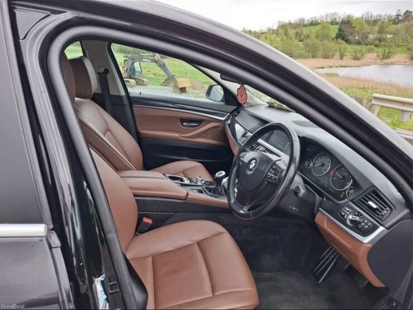 BMW 5-Series Saloon, Diesel, 2011, Black