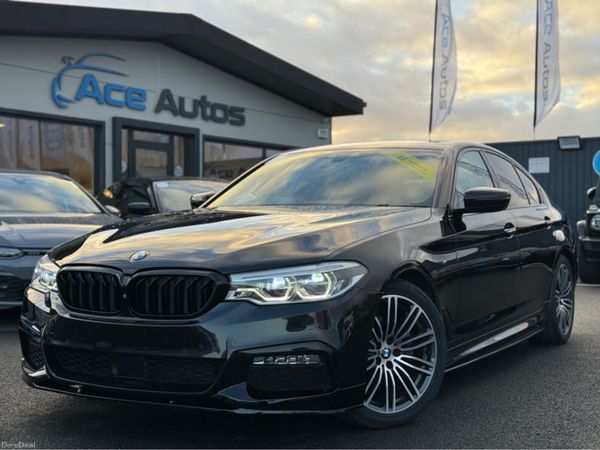 BMW 5-Series Saloon, Diesel, 2018, Black