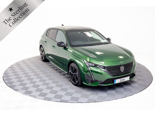 Peugeot 308 Hatchback, Electric, 2024, Green