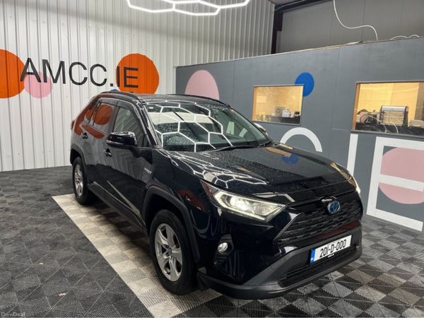 Toyota RAV4 SUV, Petrol Hybrid, 2020, Black