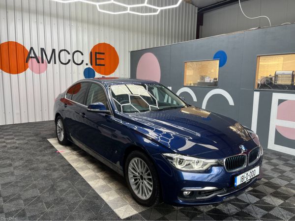 BMW 3-Series Saloon, Petrol Plug-in Hybrid, 2018, Blue