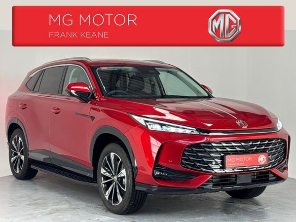 MG HS Hatchback, Petrol Plug-in Hybrid, 2025, Red