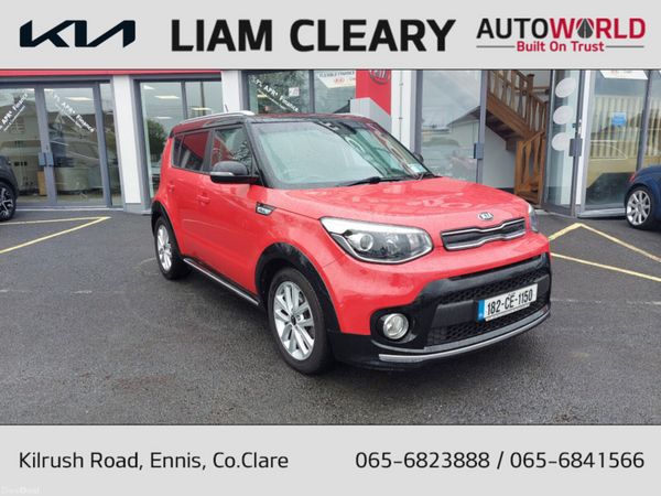 Kia Soul Hatchback, Diesel, 2018, Red