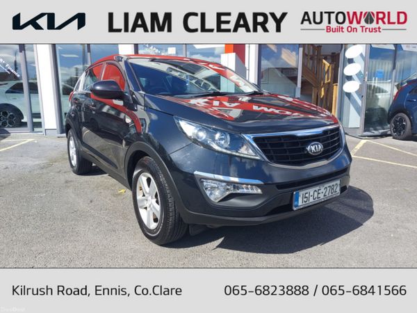 Kia Sportage Estate, Diesel, 2015, Black