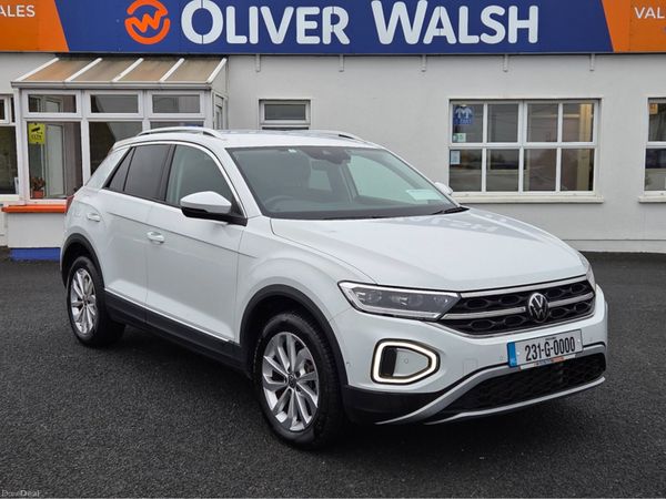 Volkswagen T-Roc SUV, Diesel, 2023, White