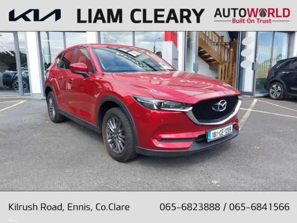 Mazda CX-5 SUV, Diesel, 2018, Red