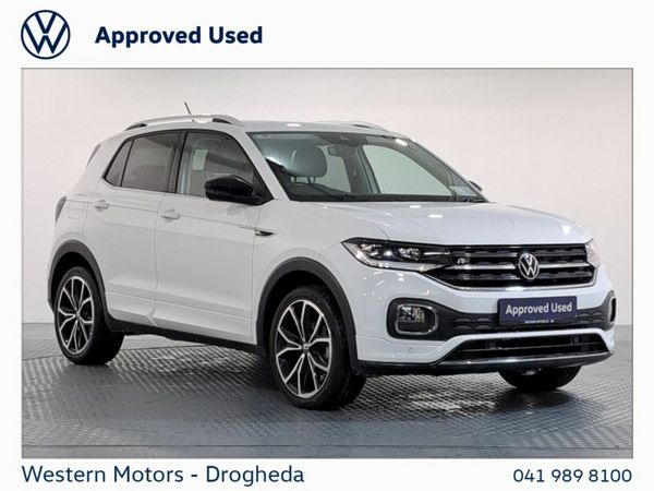 Volkswagen T-Cross Estate, Petrol, 2022, White