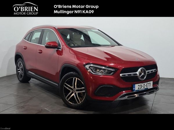 Mercedes-Benz GLA SUV, Petrol Plug-in Hybrid, 2023, Red
