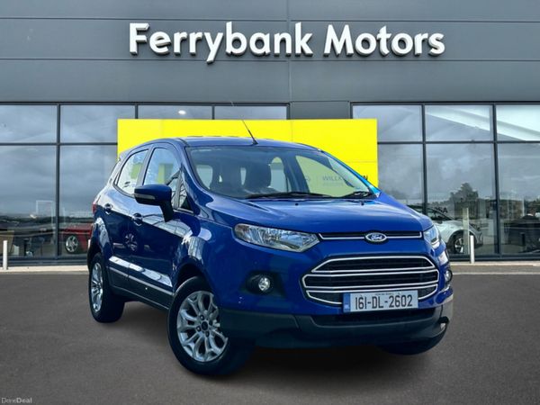 Ford EcoSport Hatchback, Petrol, 2016, Blue