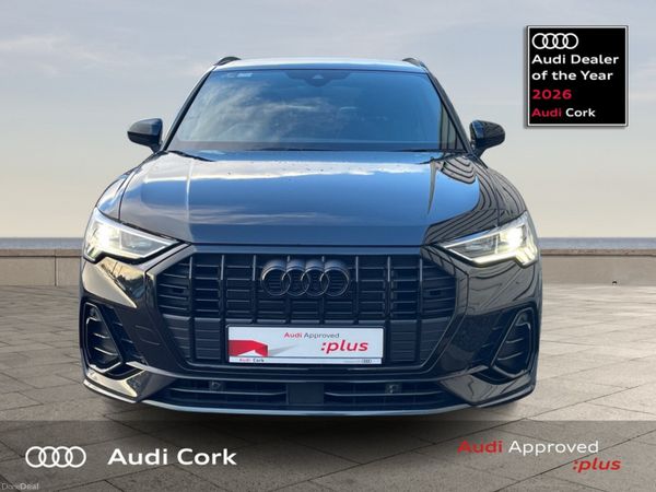 Audi Q3 SUV, Petrol Plug-in Hybrid, 2024, Black