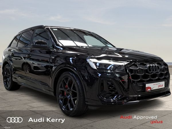 Audi Q7 SUV, Petrol Plug-in Hybrid, 2025, Black