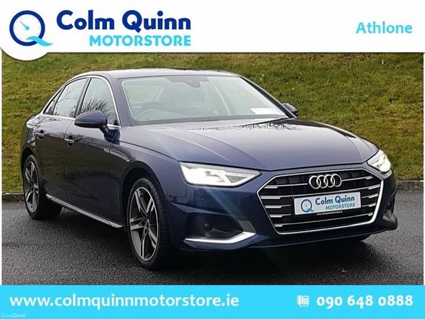 Audi A4 Saloon, Diesel, 2022, Blue