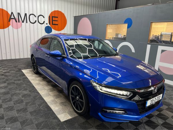 Honda Accord Saloon, Petrol Hybrid, 2020, Blue