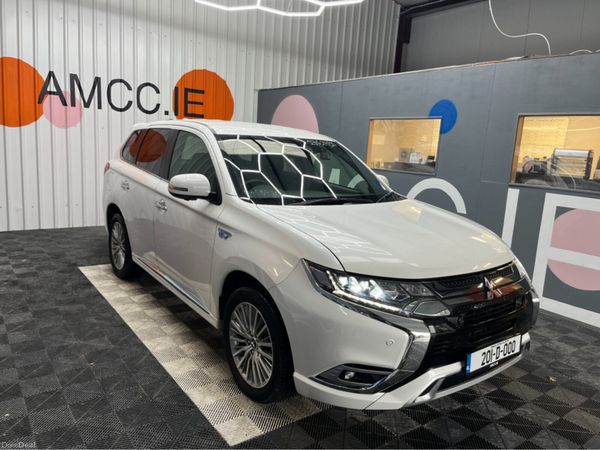 Mitsubishi Outlander SUV, Petrol Plug-in Hybrid, 2020, White