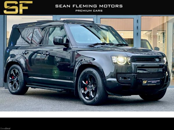 Land Rover Defender Estate, Petrol Plug-in Hybrid, 2023, Black