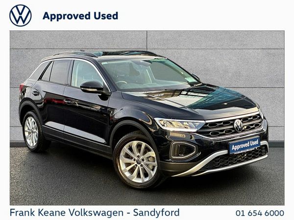 Volkswagen T-Roc SUV, Petrol, 2025, Black