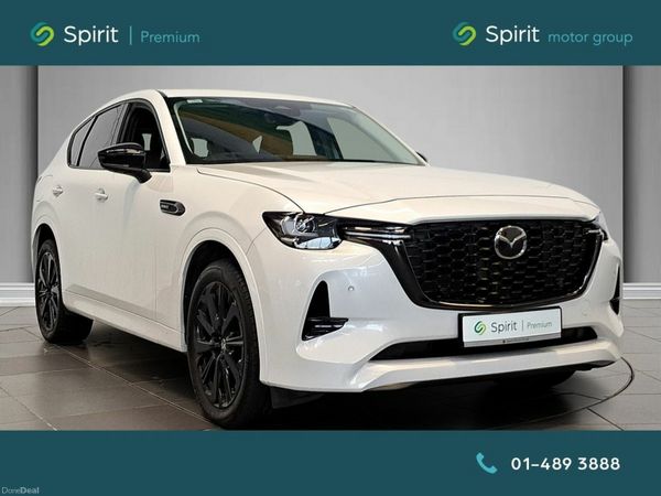 Mazda CX-60 SUV, Petrol Plug-in Hybrid, 2023, White
