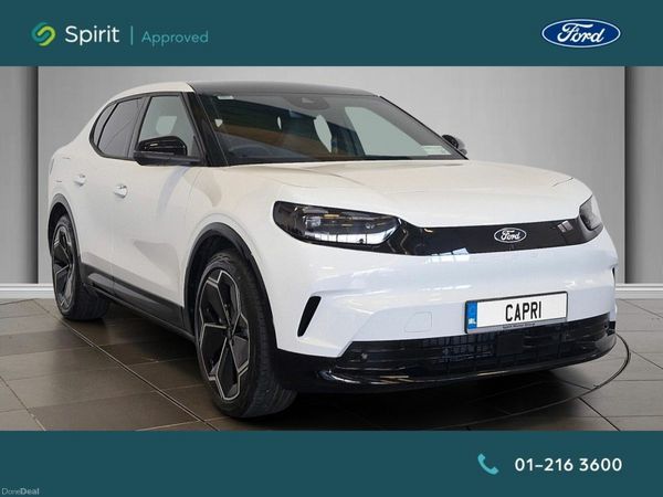 Ford Capri SUV, Electric, 2026, White