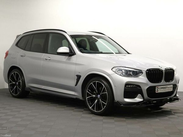BMW X3 SUV, Diesel Hybrid, 2021, Silver