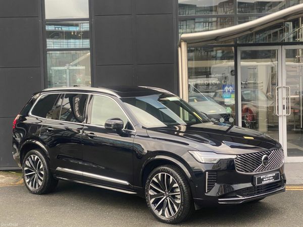 Volvo XC90 Estate, Petrol Plug-in Hybrid, 2025, Black