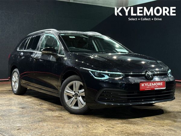 Volkswagen Golf Estate, Petrol Hybrid, 2022, Black
