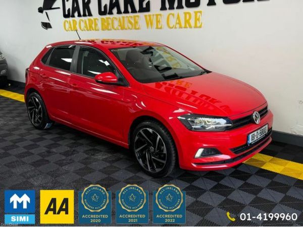 Volkswagen Polo Hatchback, Petrol, 2018, Red