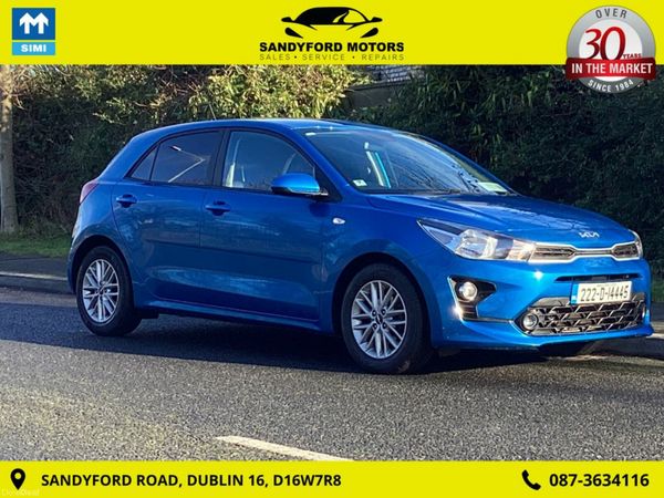 Kia Rio Hatchback, Petrol, 2022, Blue