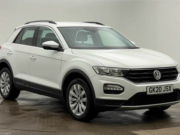 Volkswagen T-Roc Hatchback, Petrol, 2020, White