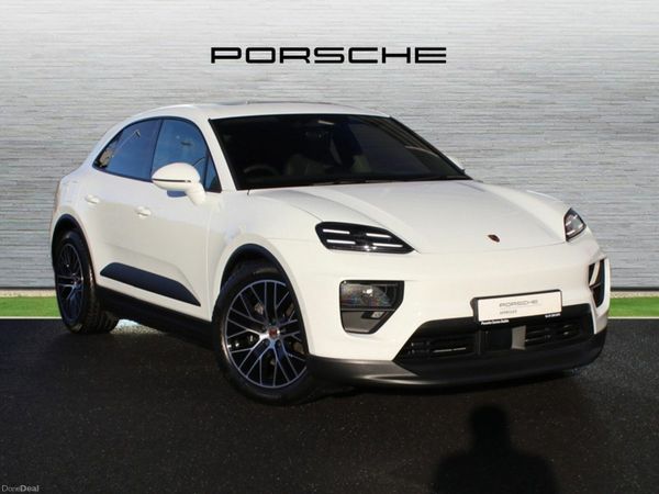 Porsche Macan SUV, Electric, 2026, White