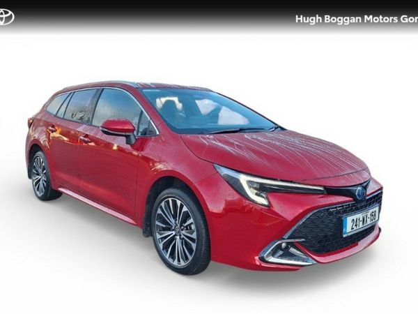 Toyota Corolla Estate, Petrol Hybrid, 2024, Red
