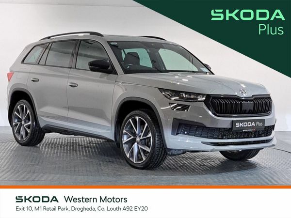 Skoda Kodiaq SUV, Diesel, 2023, Grey