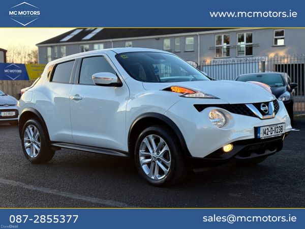 Nissan Juke Hatchback, Petrol, 2014, White