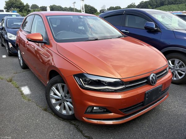Volkswagen Polo Hatchback, Petrol, 2018, Orange