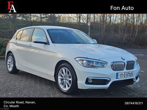 BMW 1-Series Hatchback, Diesel, 2017, White