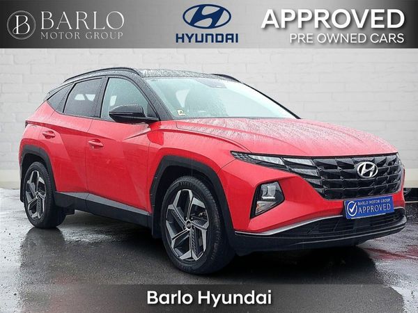 Hyundai Tucson SUV, Petrol Plug-in Hybrid, 2022, Red