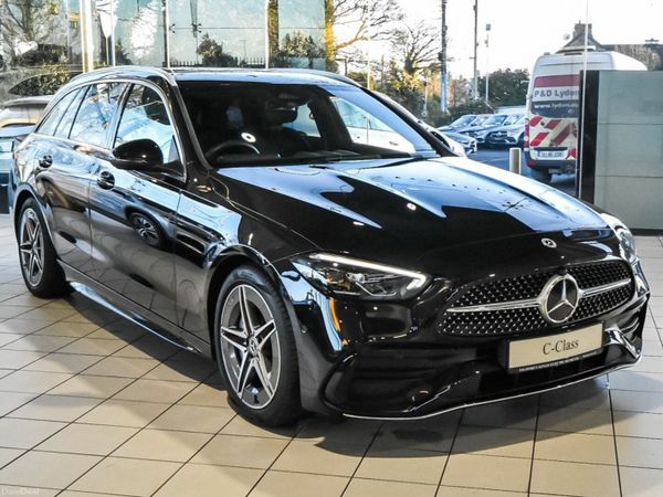 Mercedes-Benz C-Class Estate, Diesel Hybrid, 2025, Black