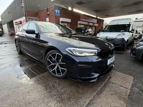 BMW 5-Series Saloon, Diesel, 2023, Black
