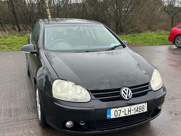 Volkswagen Golf Hatchback, Petrol, 2007, Black